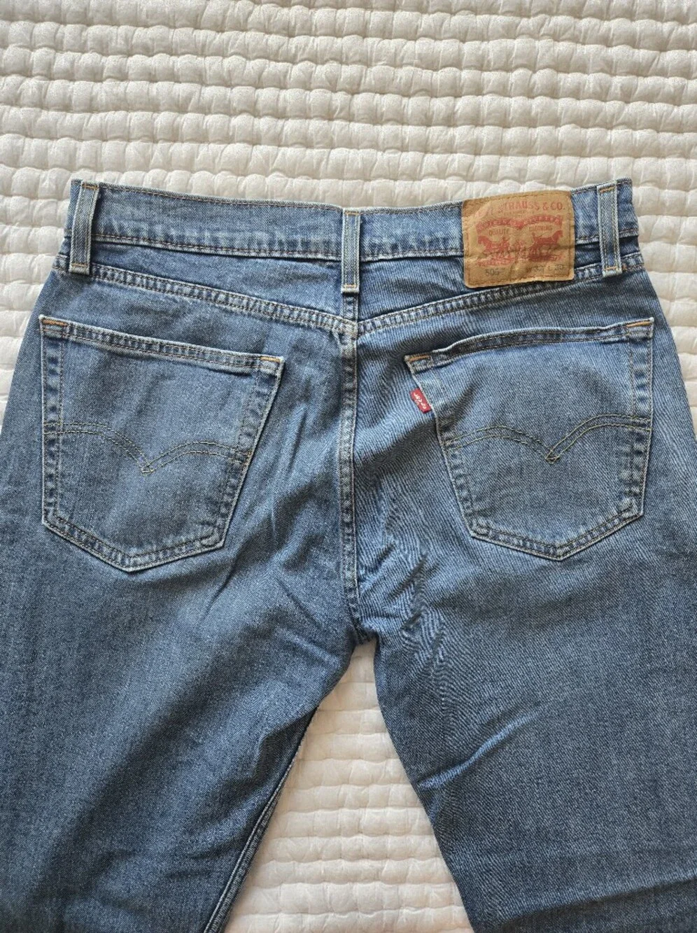 Levi 505 Men's 32x30 Blue Denim Jeans
